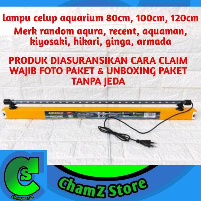 Mycats- Lampu Celup Aquarium 60Cm, 80Cm, 100Cm, 120Cm / Lampu Led Celup