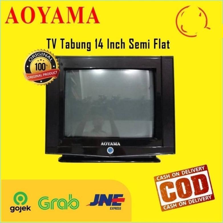 TV TABUNG 14 IN AOYAMAFREE ANTENA TV