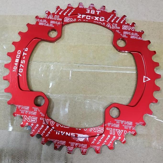Chain Ring Mtb Bcd 104 38T Merah