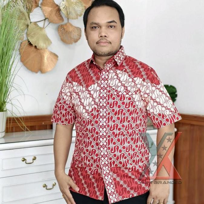 Pilihan - Ryuca - Nirmala Batik Bahan Katun Stretch Kerah Blazer Midi Casual