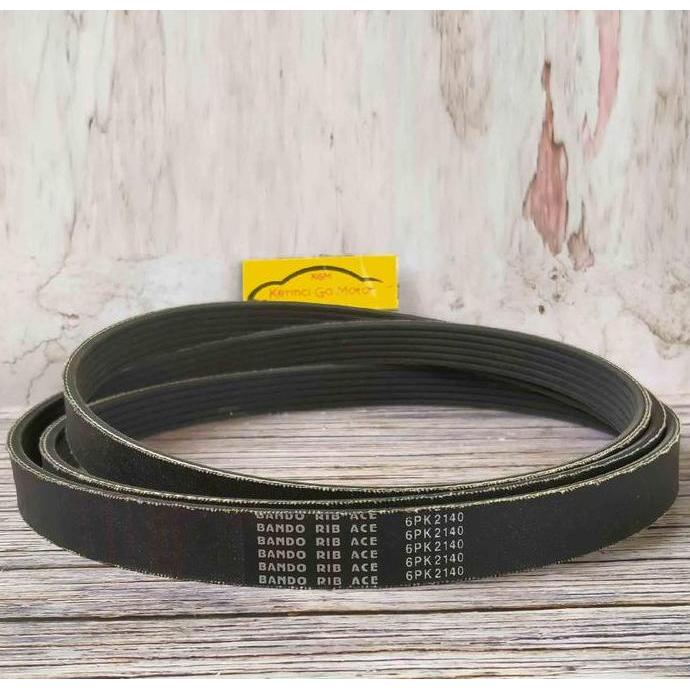 BANDO VAN BELT 6PK 2140 RIB BELT TALI KIPAS 6PK-2140 FAN BELT ALUR