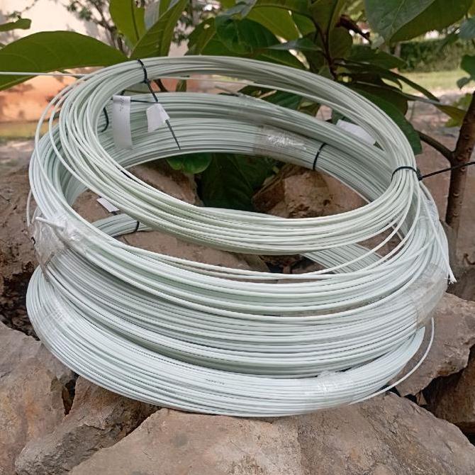 5 METER (PANJANG 5 METER) FIBER LAYANGAN FIBER BAHAN RAGANGAN LAYANGAN WARNA PUTIH UKURAN 1 MM 1,5MM