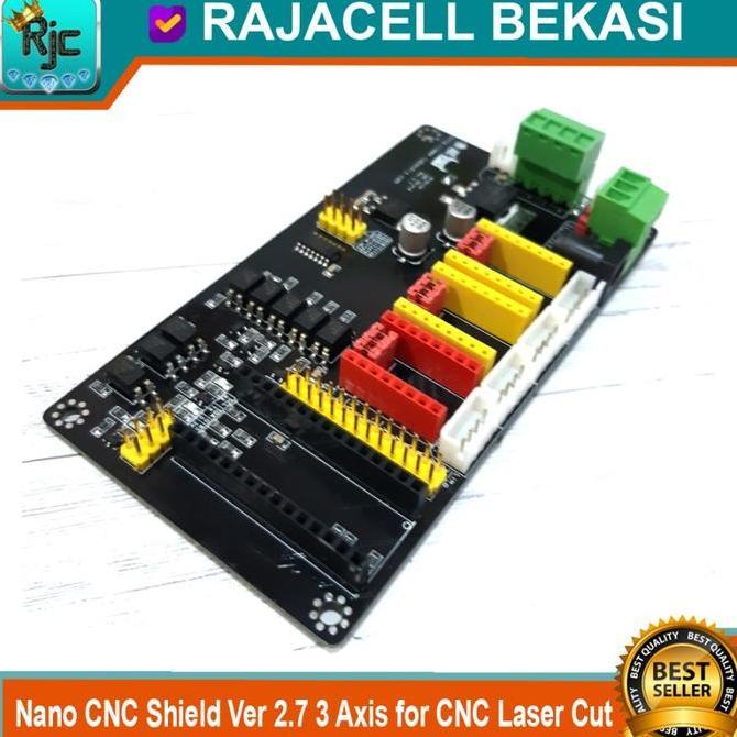 NANO CNC SHIELD VER 2.7 3 AXIS FOR CNC LASER CUT ENGRAVE ARDUINO NANO HEMAT