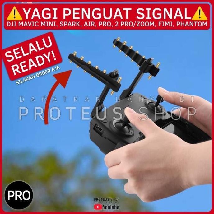 >>> YAGI PENGUAT SINYAL DJI MAVIC MINI SE AIR 3 2 PRO X8 SIGNAL BOOSTER Drone Antena