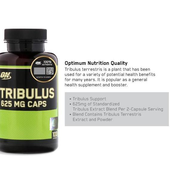 Plus- Optimum Nutrition Tribulus 625 Mg Caps