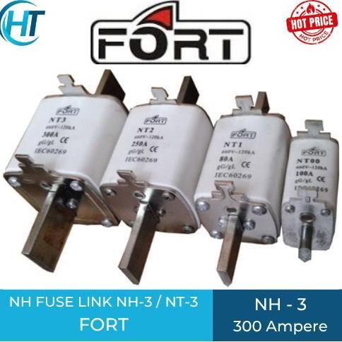 NH FUSE / NT FUSE FORT SIZE NH-3 NH - 3 300 AMPERE 300 A BERKUALITAS ORIGINAL BEST QUALITY