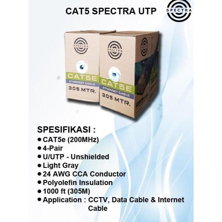 KABEL UTP CAT5E SPECTRA INDOOR