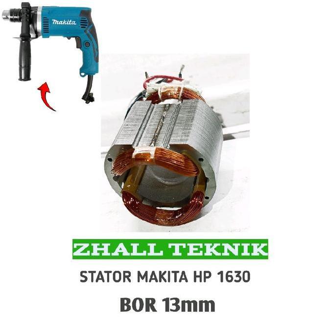 STATOR UNTUK BOR MAKITA HP 1630 GULUNGAN R BOR 13MM HP 1630 TERBAIK