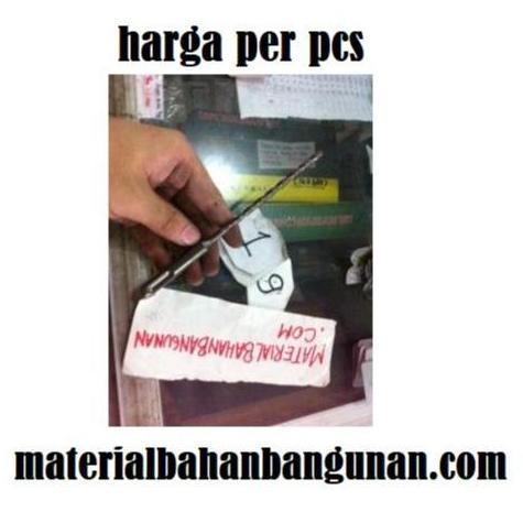 MATA BOR BETON MATA BOR TEMBOK BATU DIAMETER 5 MM PANJANG 16 CM ASLI