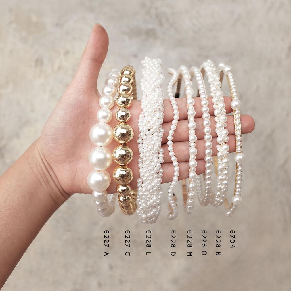 Pearl Headband / Bando Mutiara / Bando Pearl / Bando Korea