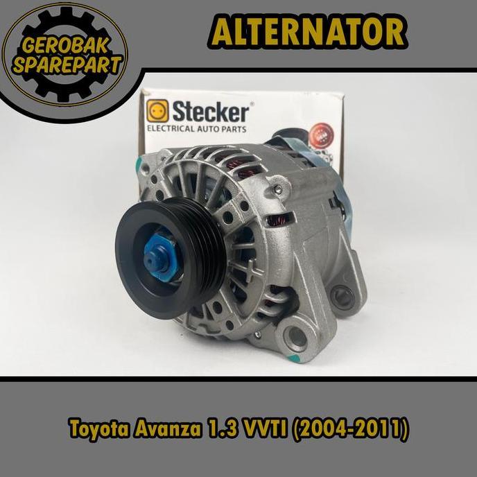 Alternator Dinamo Ampere - Toyota Avanza 1.3 VVTI Gen 1 Old (2004-2011) Stecker