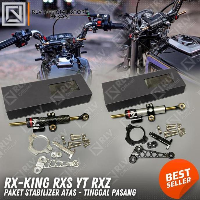 STABILIZER MATRIS PENDEK 16 KLIK SET BREKET ATAS PNP RX KING RXS