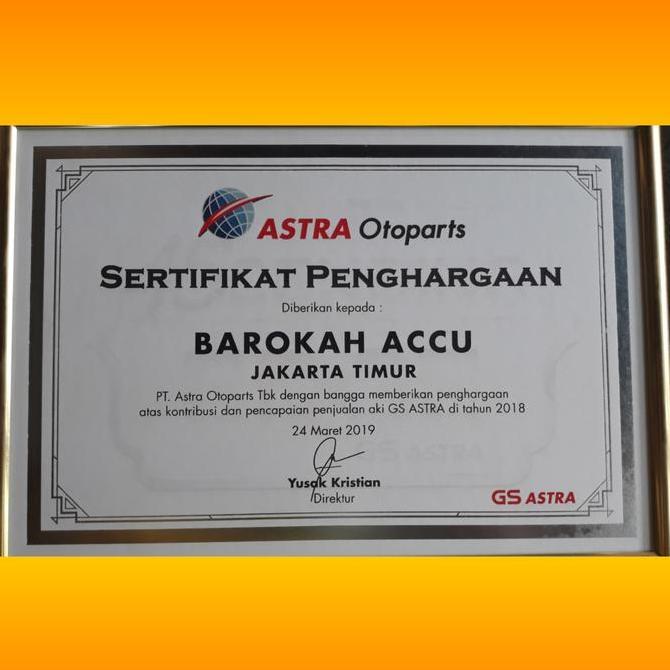 AKI MOBIL DAIHATSU TERIOS GS MF NS40Z / 36B20R , 35 AH GS ASTRA