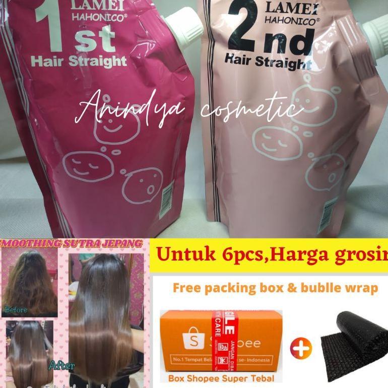 LAMEI HAHONICO SMOOTHING SUTRA ION JEPANG PELURUS RAMBUT MURAH