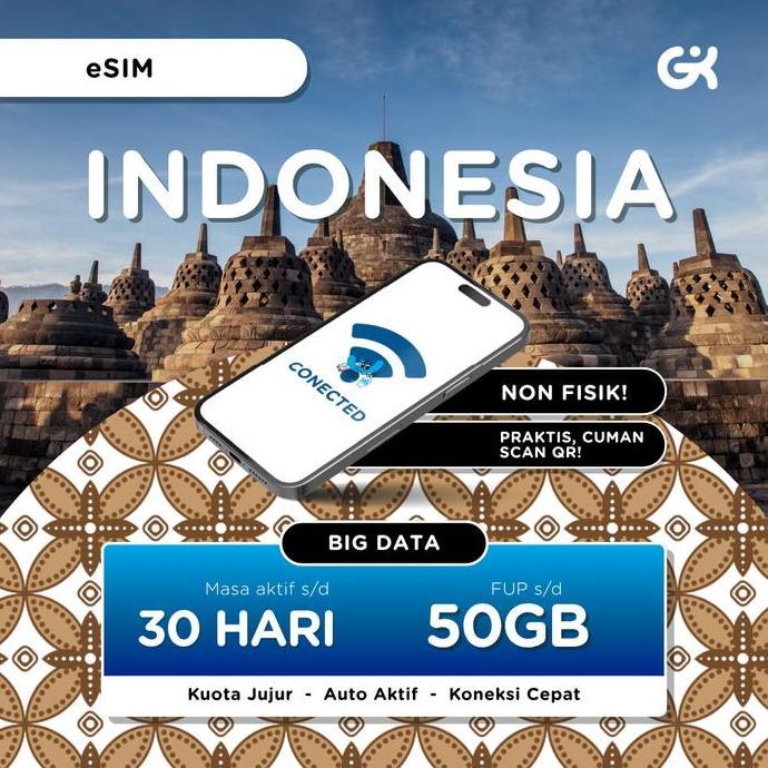 Card - Esim Indonesia Big Data | Solusi Internet Tanpa Unlock Imei