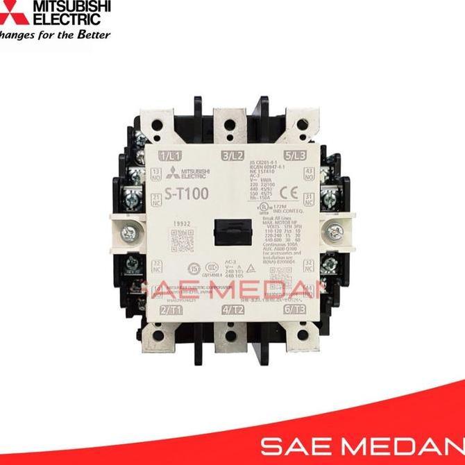 TERMURAH - Contactor ST 100 Mitsubishi / Kontaktor ST100 / S-T100 / ST-100
