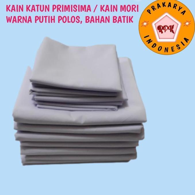 kain putih polos, mori primisima