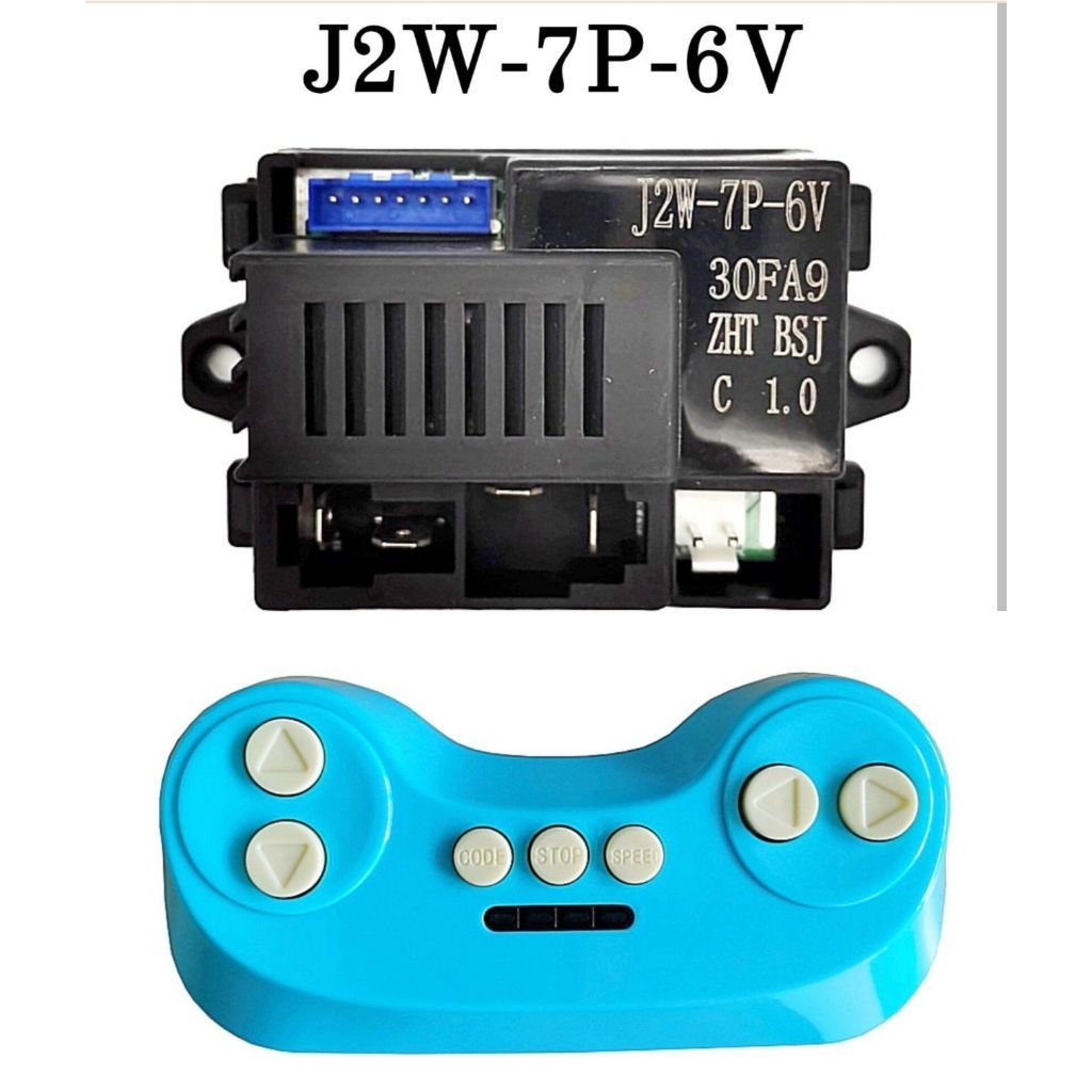 remot reciver J2W-7P-6V mobil mainan aki anak