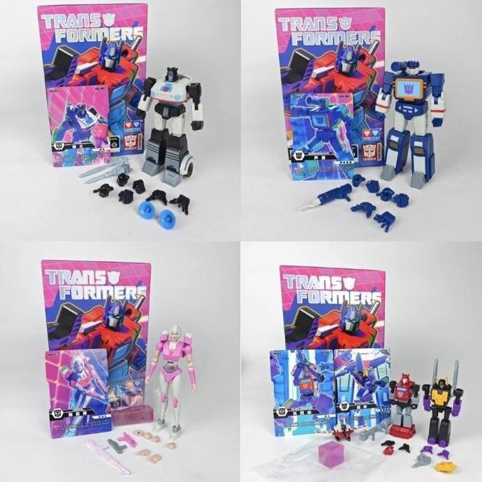 mainan - AULDEY AAE Series Transformers Till All Are One Blind Box First Edition 800210 Action Figur