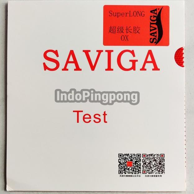 TERBARU - Dawei Saviga Test Super Long OX - King of Long Pips Bintik Bertahan