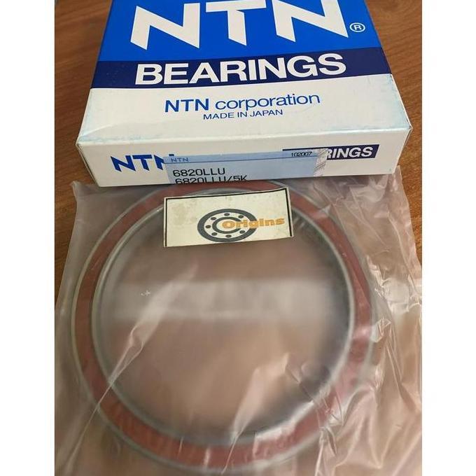 BEARING 6820 LLU NTN ASLI JAPAN 6820 2RS OB27
