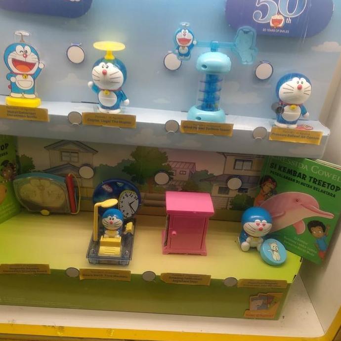 mainan - Happy meals mcdonalds Doraemon TIME MACHINE 2020 MESIN WAKTU mcdonald Diskon