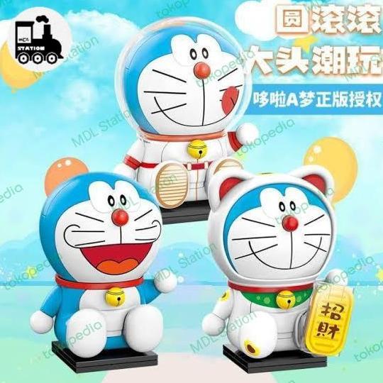 QMAN KEEPPLEY 3D BRICK - DORAEMON SERIES BLOCK FIGURE MDLS27