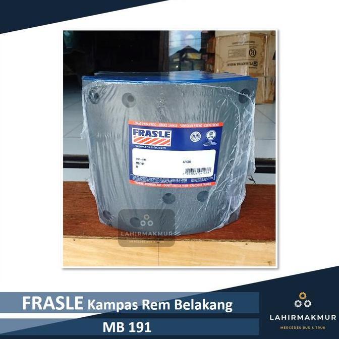 Kampas Rem Belakang MB 191 Frasle Bis Mercy/Mercedez/Mercedes Benz