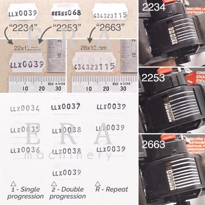 Kinco- Blitz Consecutive Labeller / Mesin Numbering
