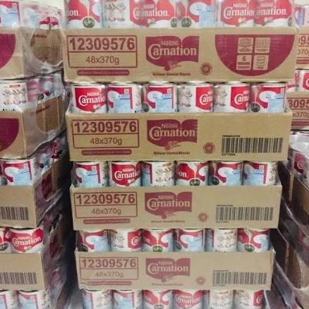 Terlaris Carnation Susu Kental Manis Kaleng 1 Dus / Karton Isi 48