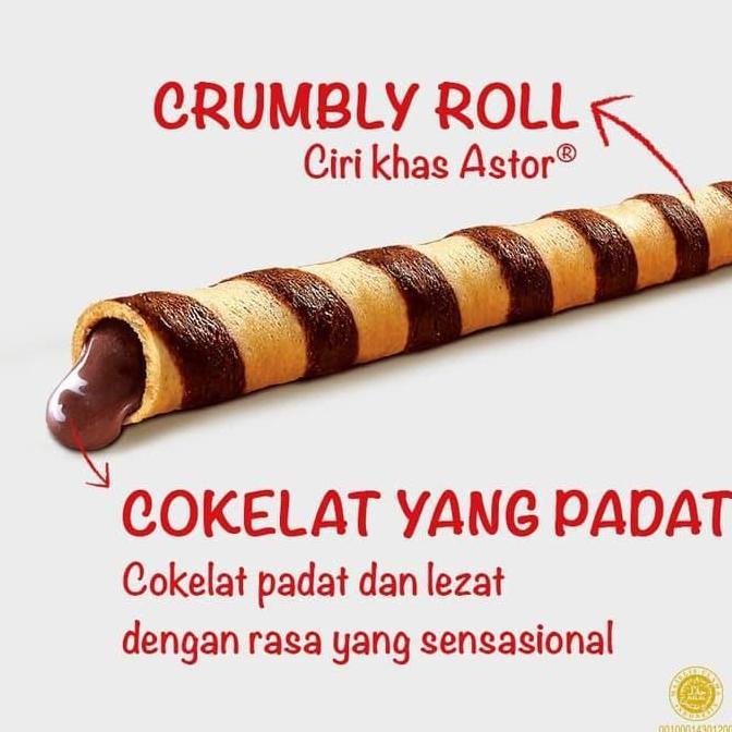 Foodcurt- Astor Double Coklat 330 Gr - Astor Kaleng - Astor Coklat Kaleng (Harga Per Kaleng)