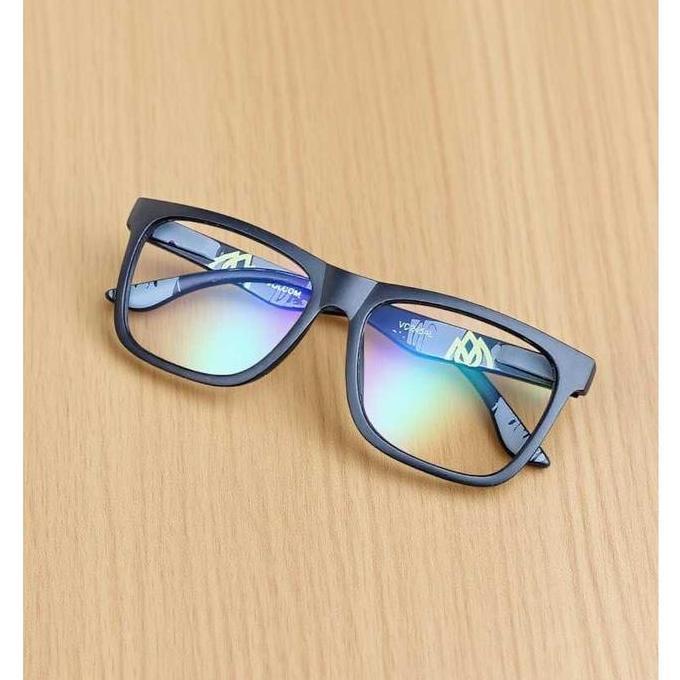 VOLCOM Kacamata Baca Plus Pria Photocromic Frame Retro Kotak Kaca Mata Rabun Dekat +100 +150 +200