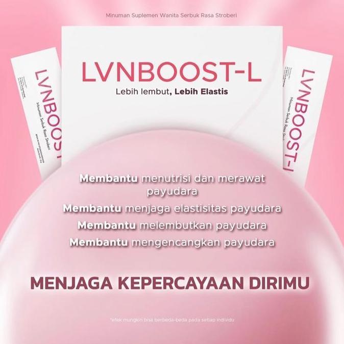 Best Seller Lvnboost-L | Merawat Payudara | Montok Pd | Mengencangkan Pd | Minuman Serbuk Premium