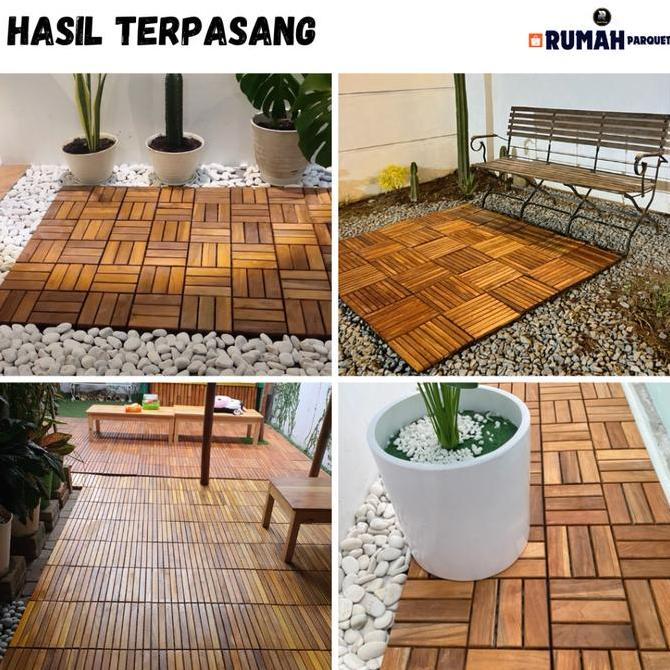 Decking Tile Jati - Decking Tile Bundling 20pcs