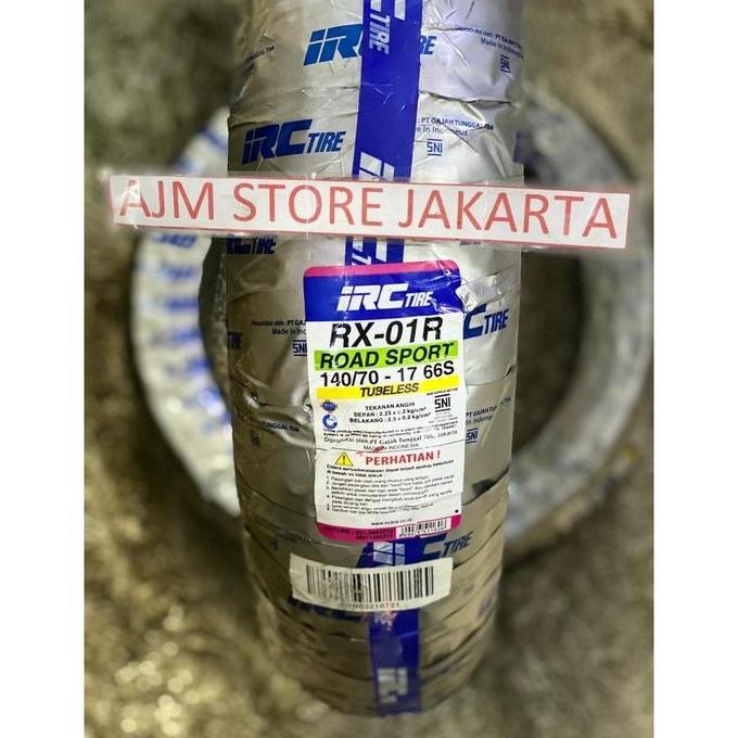 Pneu - Irc Rx-01R 140/70-17 Tubeless..