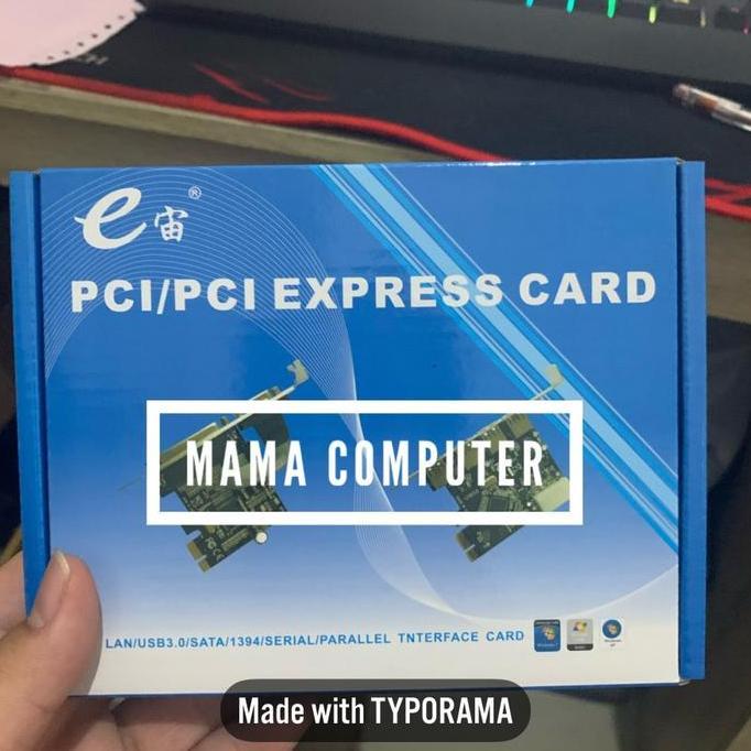 PCI Express Card to USB 3.0 Port External/ USB3.0 PCI-E Slot PC