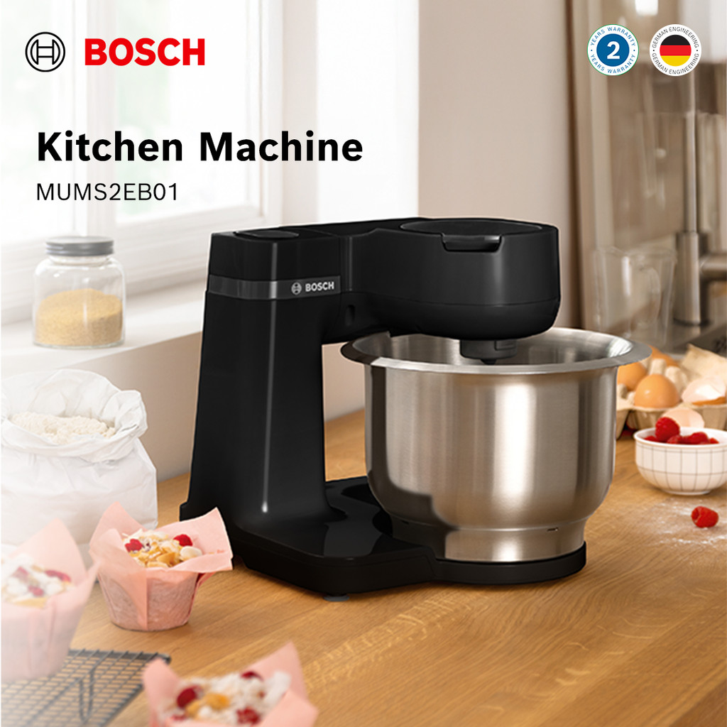 Bosch MUMS2ER01 Stand Mixer Merah 700W 3.8L