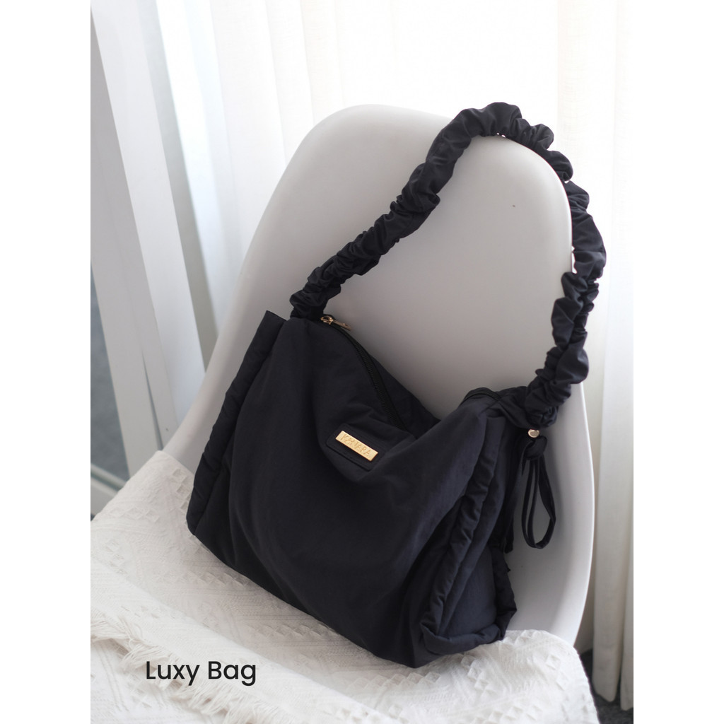 KANARA - Luxy Bag | Tas Wanita Fluffy Bag | Tas Bahu & Selempang
