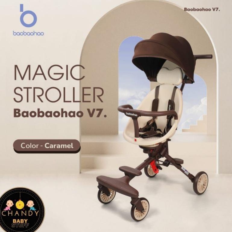 NEW BAOBAOHAO MAGIC STROLLER BABY V7 BISA BERPUTAR 360 /BAOBAOHAO Y8/ BAOBAOHAO V11/ BAOBAOHAO V12 /