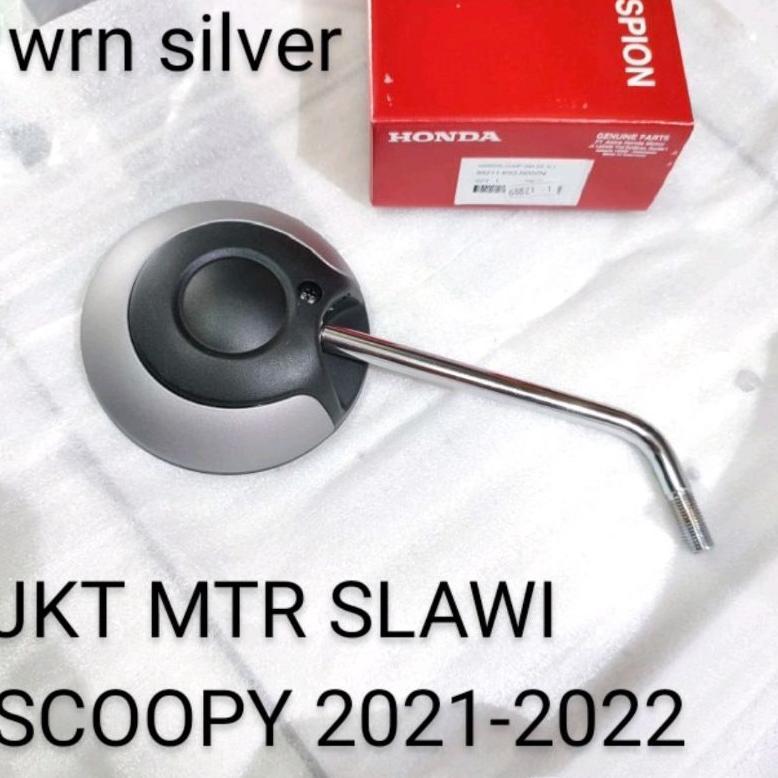 88211-K93-N00ZN SPION MIRROR SPION SILVER SCOOPY PRESTIGE TAHUN 2021-2022 ORI HONDA AHM ASLI HONDA
