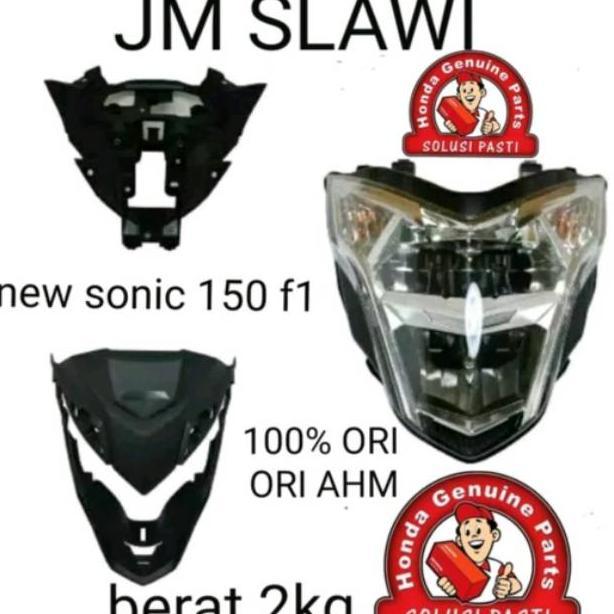LAMPU DEPAN SONIC SET, REFLEKTOR SONIC, BATOK DEPAN SONIC, BATOK BELAKANG SONIC, COVER LAMPU DEPAN B