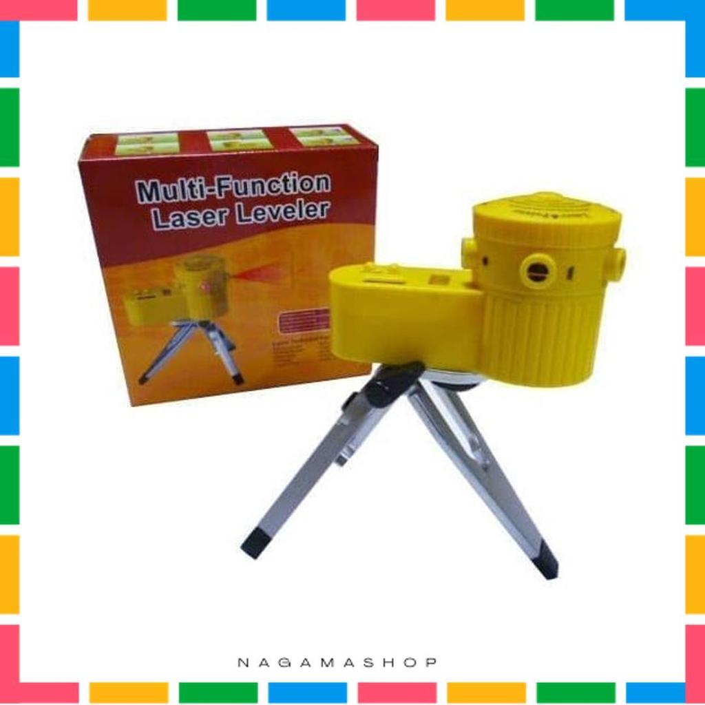 Promo Laser Leveler Siku Laser Waterpass Kaki Tripod Siku Tukang Laser Level