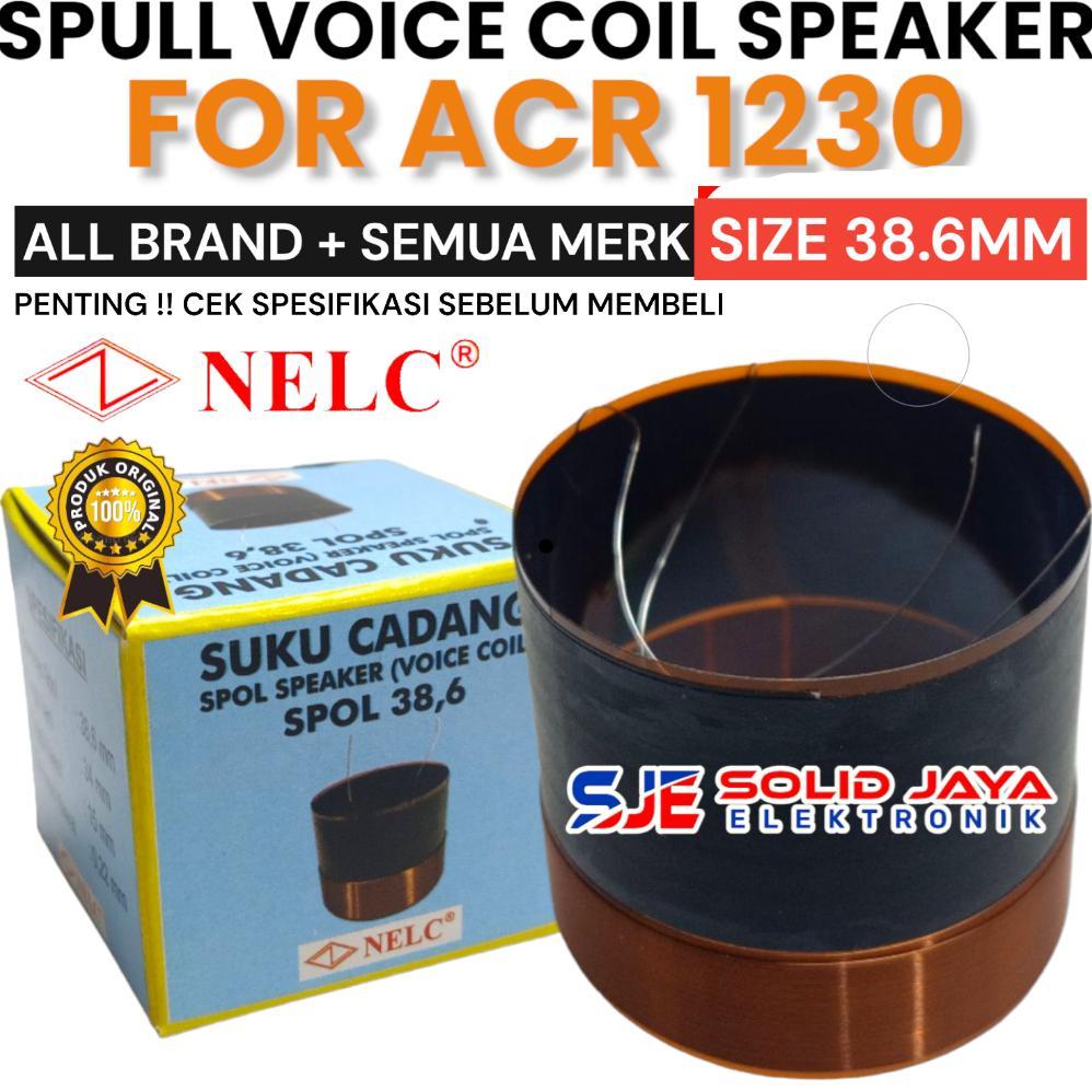 SPUL SPEAKER ACR 1230 38.6 39 MM 39MM 38.6MM 38,6MM 38,6 MM ACR1230 BLACK SPOL SPOLL SPOOL SPULL SEP