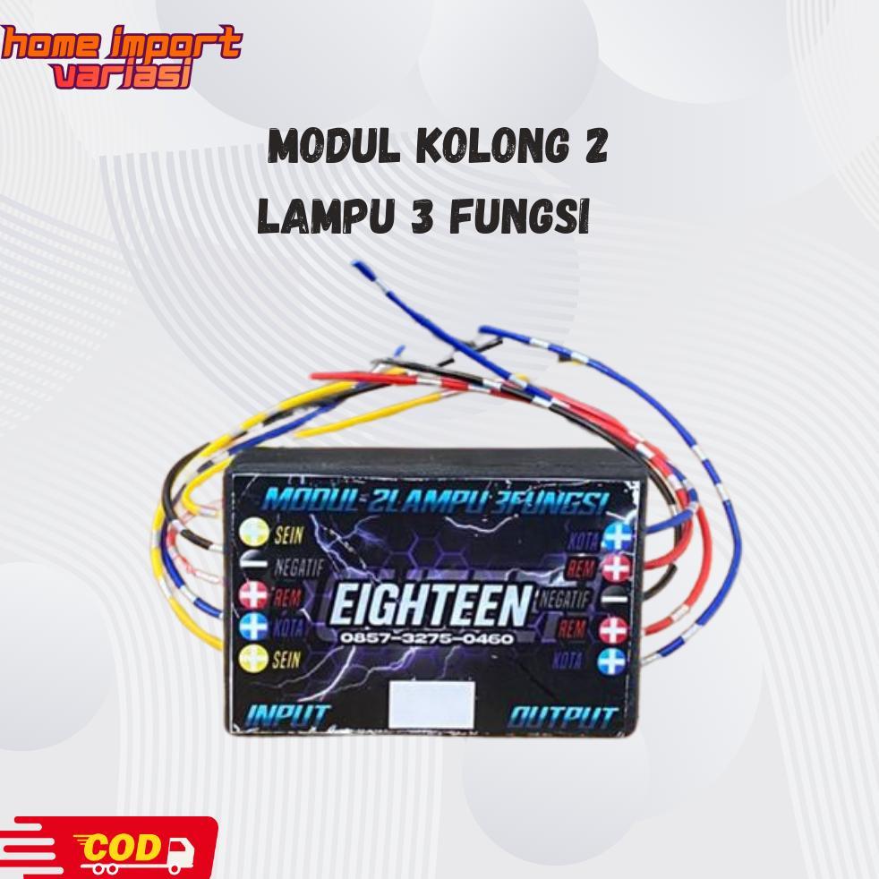 Trending Modul Lampu Kolong 2 Lampu 3 Fungsi Rakitan Rapi & Bagus 12-24 Volt Bikin Mobil Pick Up & T