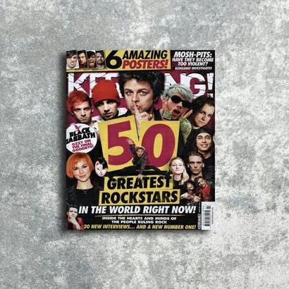 POSTER DINDING MAJALAH COVER KERRANG FB27