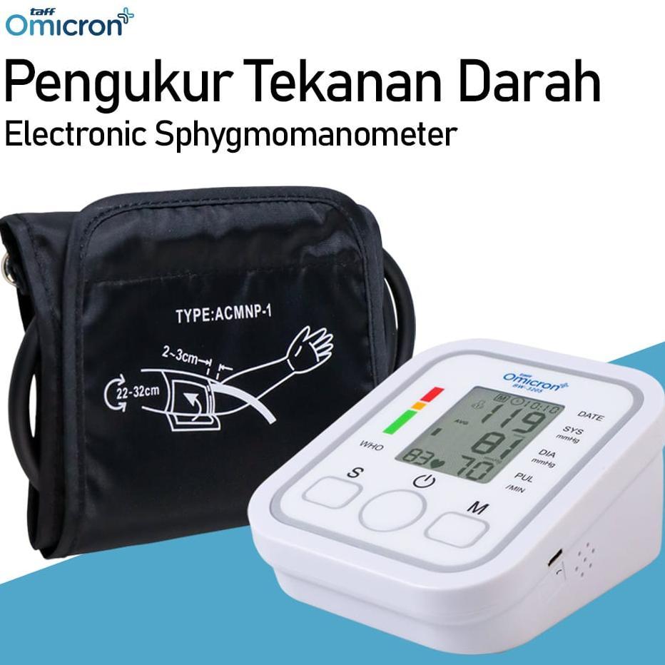 Tensi Digital Omicron Alat Pengukur Tekanan Darah
