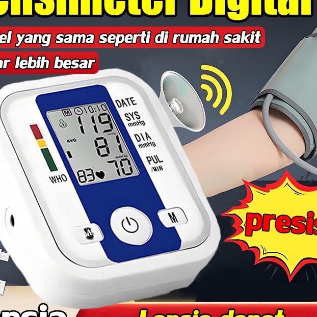 [Siap]Tensimeter Digital  -  Alat Tensi Darah / Alat Cek Tekanan Darah / Alat Tensi Darah / Alat Cek