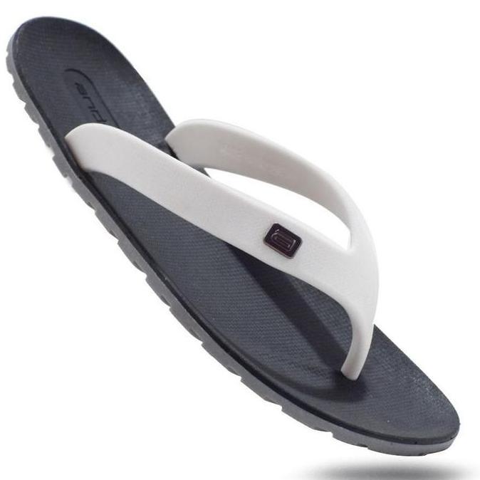 Sandal jepit karet pria distro anti air model simple casual trendy Pantai Sendal Ando Viral Reborn 3