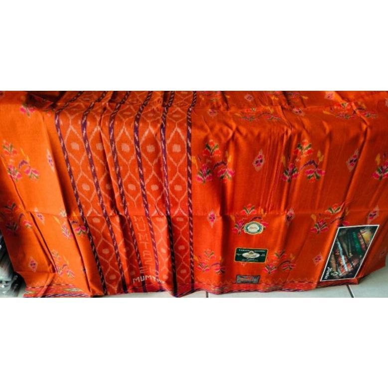 SARUNG MUMTAZ 210 ORIGINAL MOTIF MST KEMBANG FULL SUTRA MURAH