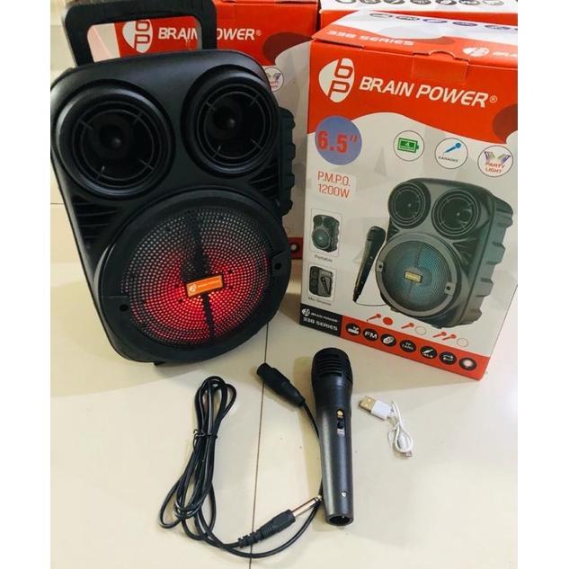 HOT DEALS Speaker spiker wireless bluetooth KMS BP 3381 6.5 inch portable